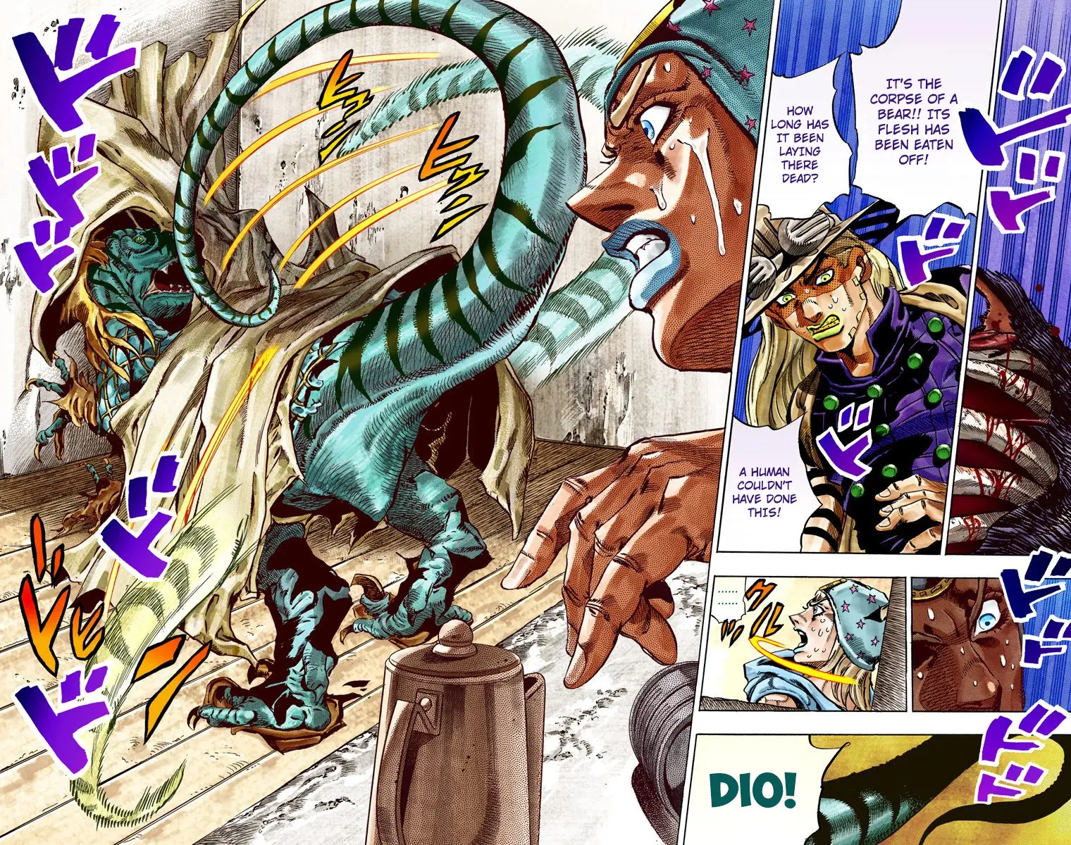 JoJo's Bizarre Adventure Steel Ball Run Colored Manga — Chapter 28 — Page 54