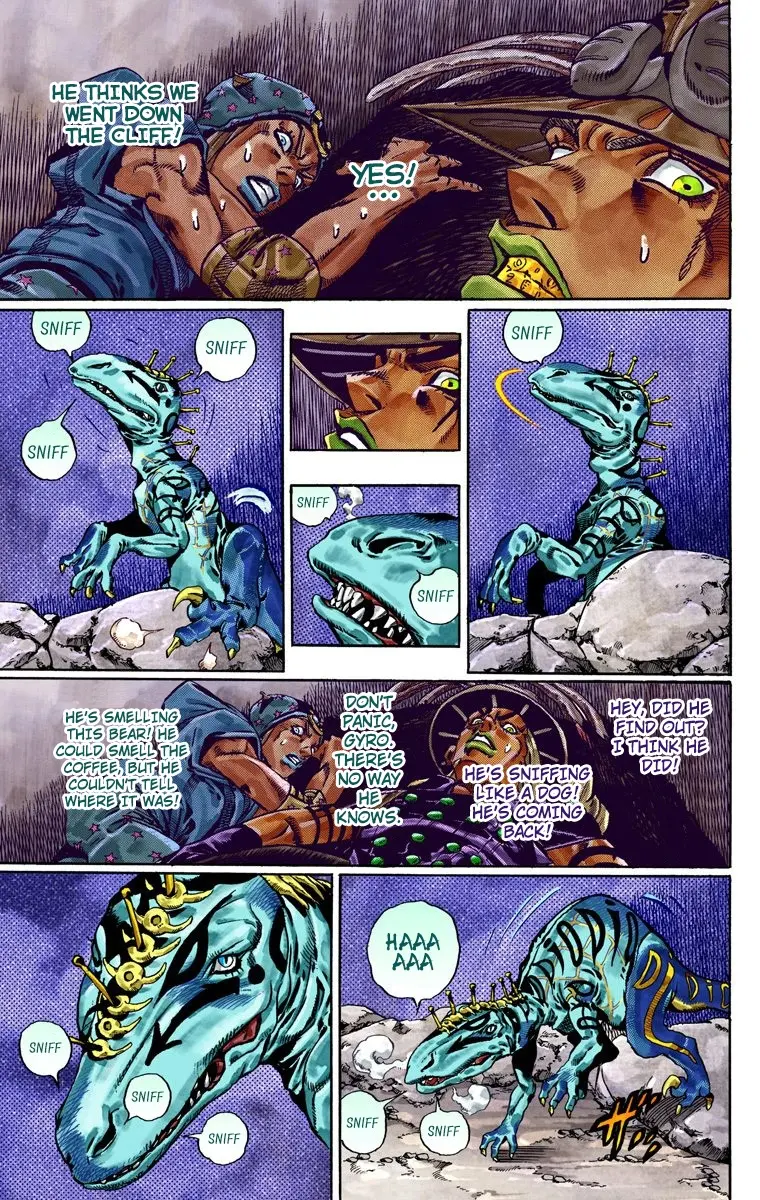 JoJo's Bizarre Adventure Steel Ball Run Colored Manga β Chapter 29 β Page 20