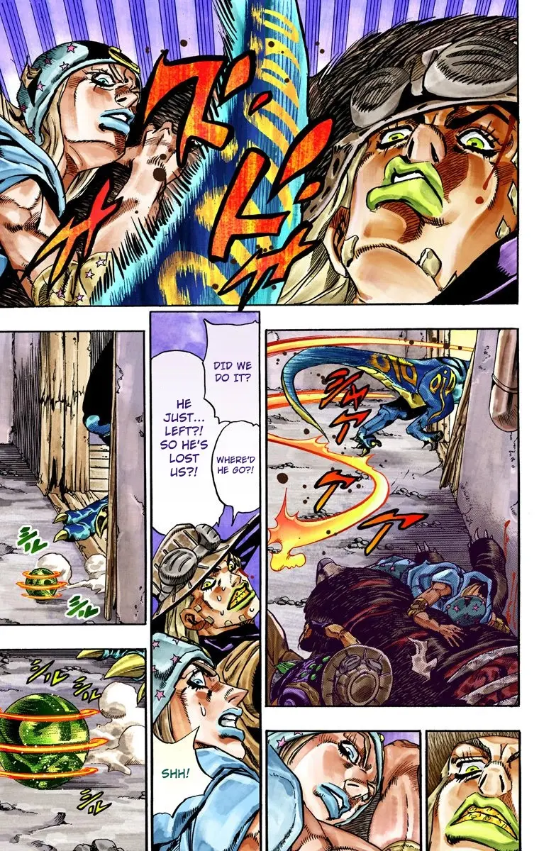 JoJo's Bizarre Adventure Steel Ball Run Colored Manga β Chapter 29 β Page 22