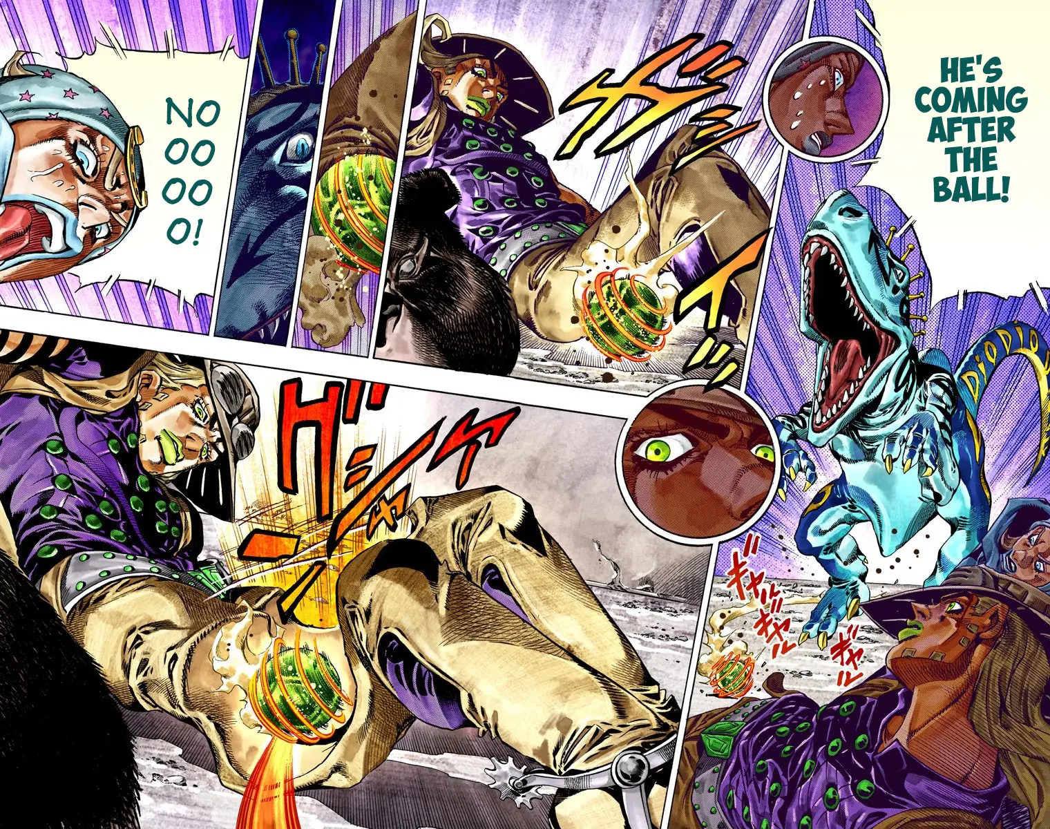 JoJo's Bizarre Adventure Steel Ball Run Colored Manga β Chapter 29 β Page 24