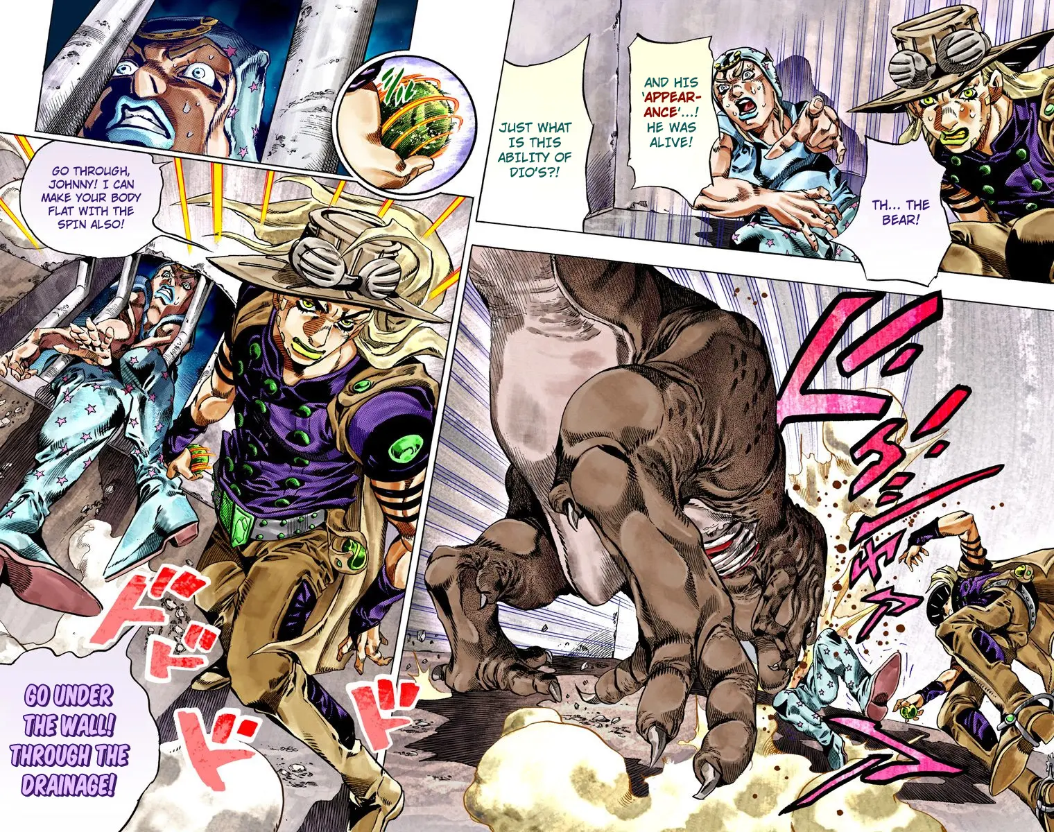 JoJo's Bizarre Adventure Steel Ball Run Colored Manga β Chapter 29 β Page 30