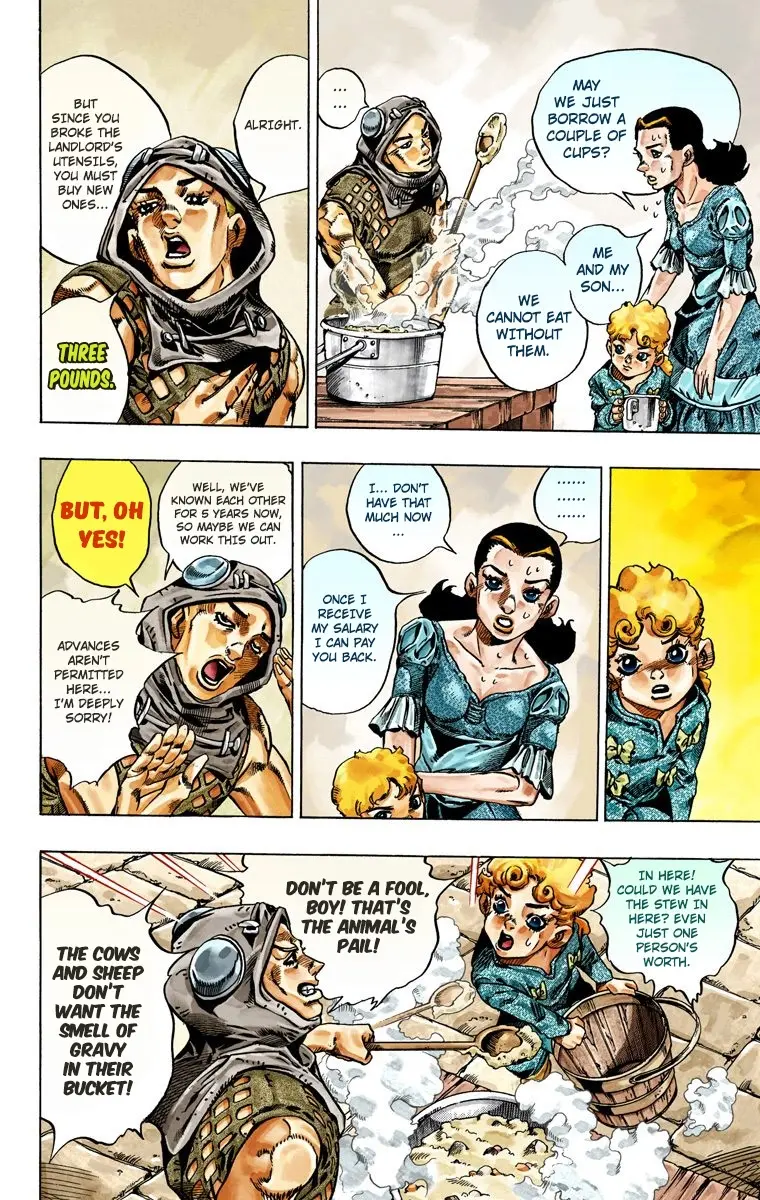 JoJo's Bizarre Adventure Steel Ball Run Colored Manga — Chapter 30 — Page 11