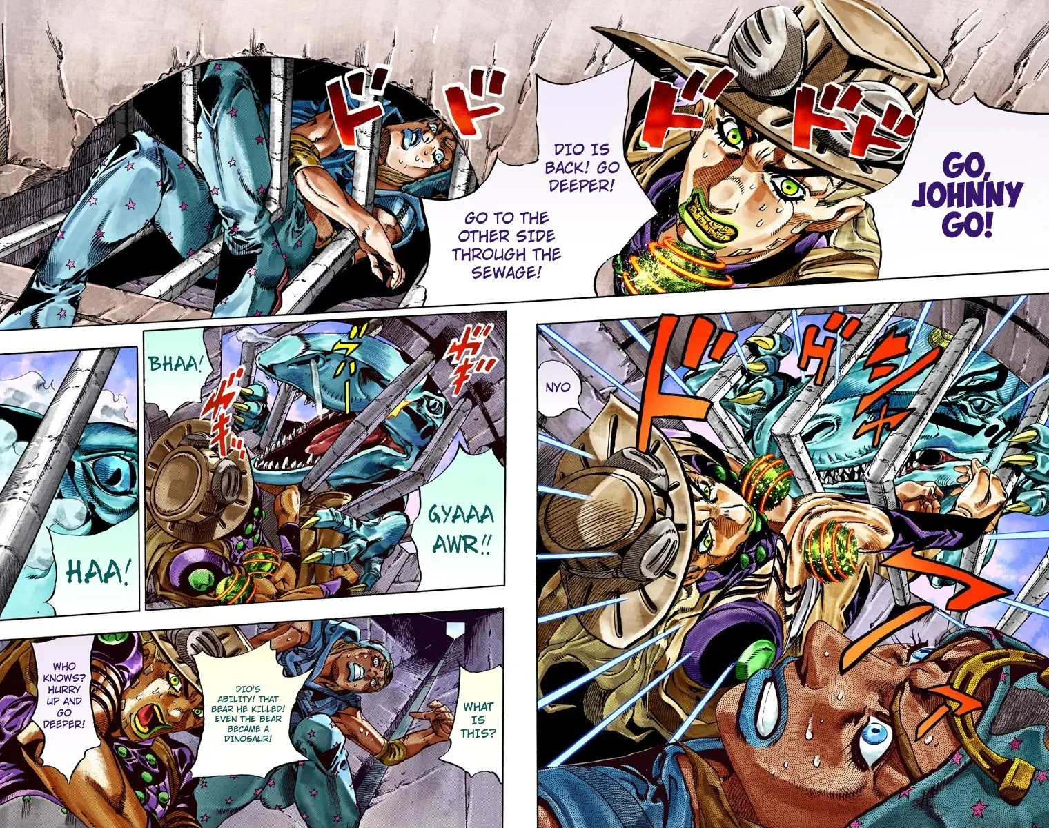 JoJo's Bizarre Adventure Steel Ball Run Colored Manga — Chapter 30 — Page 21