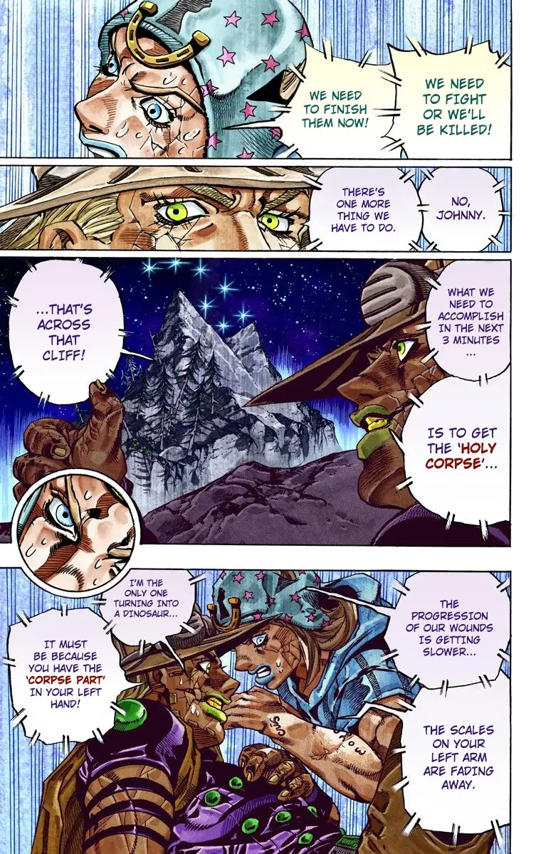 JoJo's Bizarre Adventure Steel Ball Run Colored Manga — Chapter 30 — Page 37