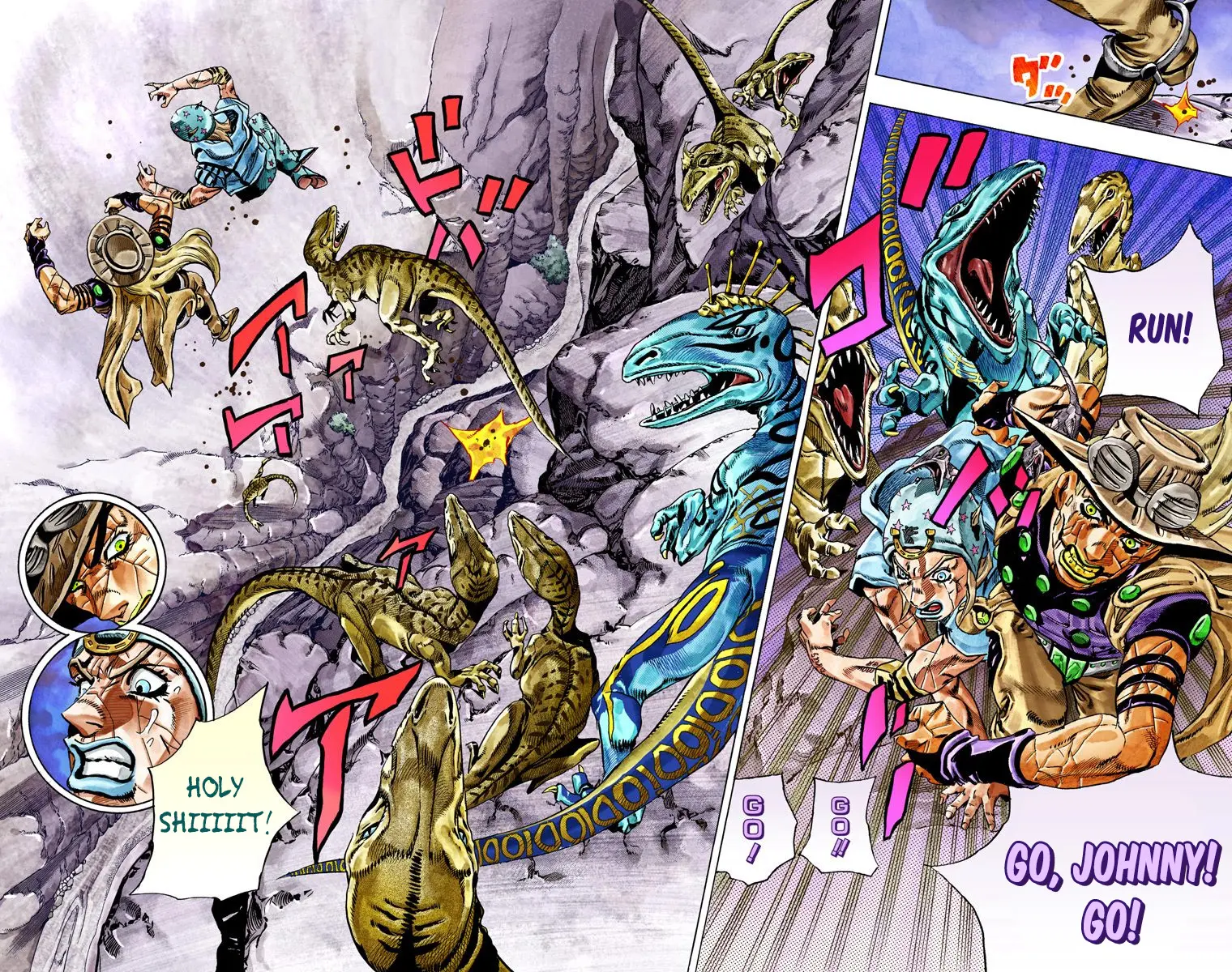 JoJo's Bizarre Adventure Steel Ball Run Colored Manga — Chapter 30 — Page 40