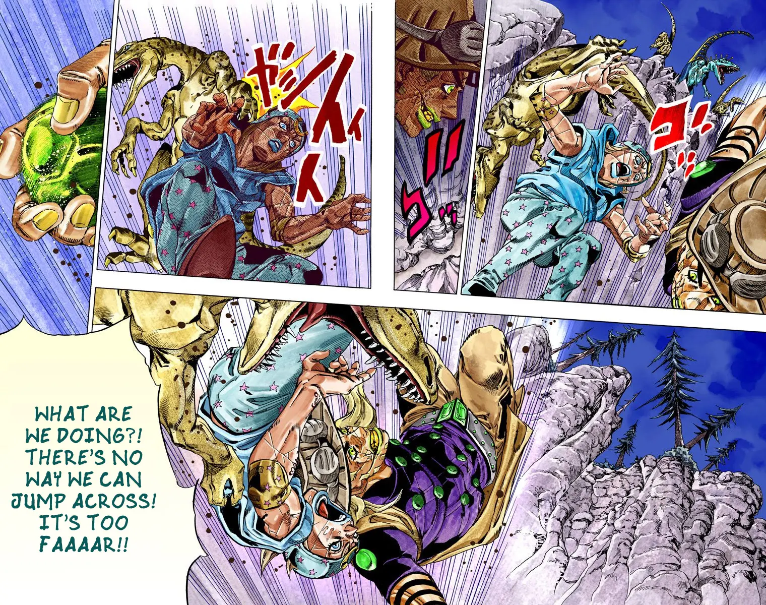 JoJo's Bizarre Adventure Steel Ball Run Colored Manga — Chapter 30 — Page 41