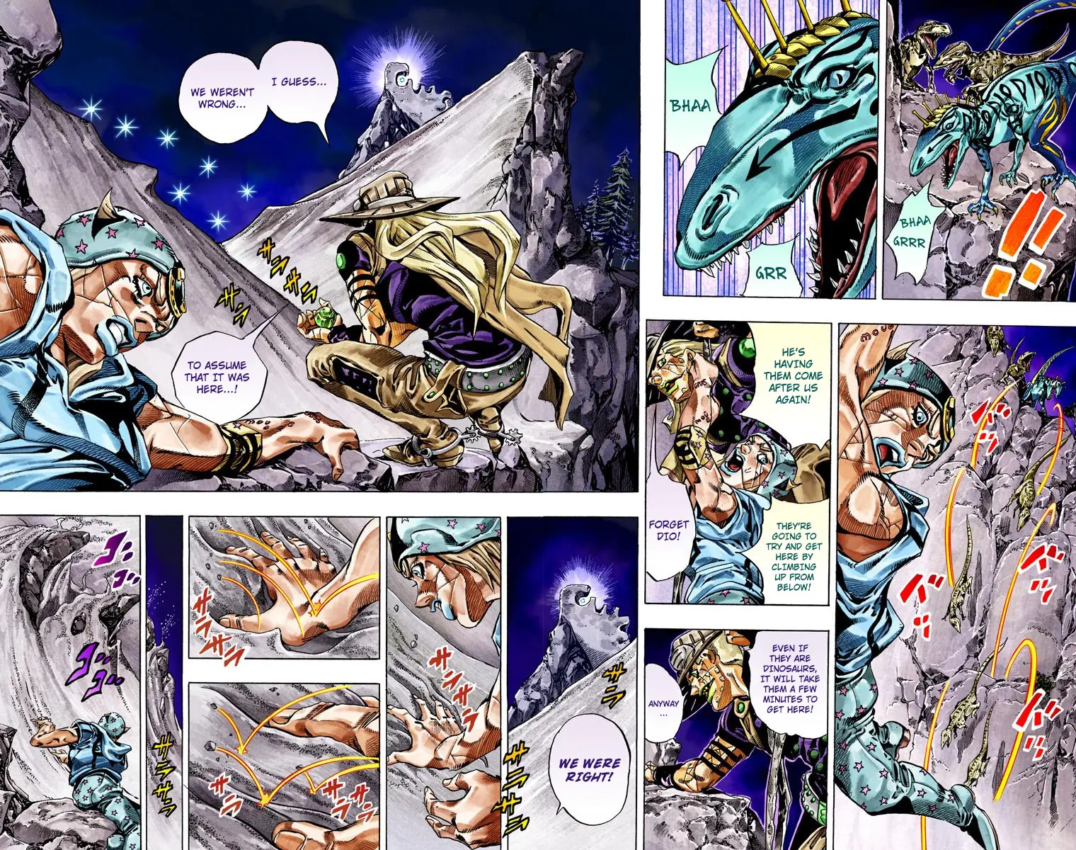 JoJo's Bizarre Adventure Steel Ball Run Colored Manga — Chapter 30 — Page 44