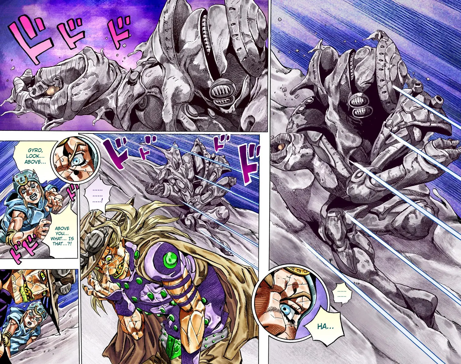 JoJo's Bizarre Adventure Steel Ball Run Colored Manga — Chapter 30 — Page 47