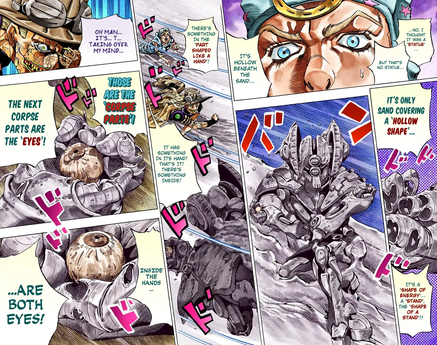 JoJo's Bizarre Adventure Steel Ball Run Colored Manga — Chapter 30 — Page 48