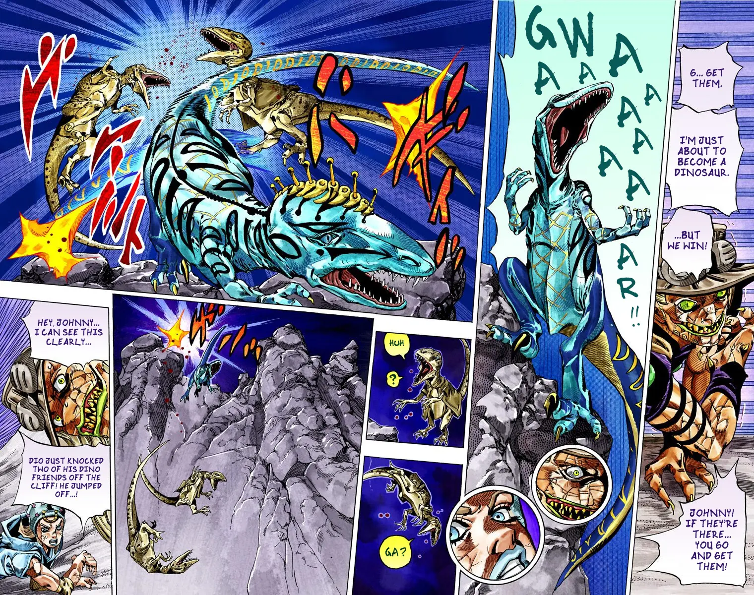 JoJo's Bizarre Adventure Steel Ball Run Colored Manga — Chapter 30 — Page 49