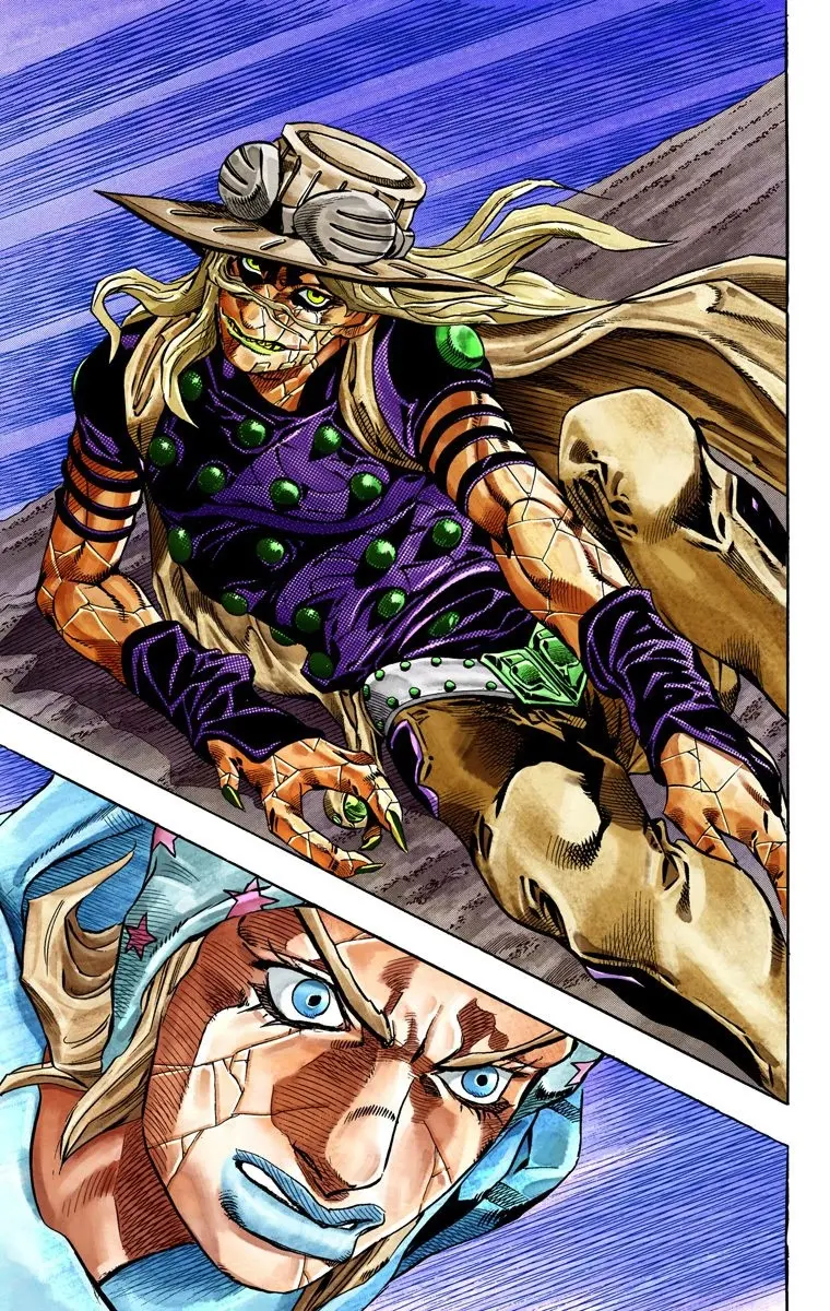 JoJo's Bizarre Adventure Steel Ball Run Colored Manga — Chapter 30 — Page 53