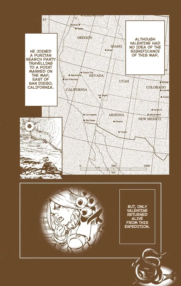 JoJo's Bizarre Adventure Steel Ball Run Colored Manga — Chapter 30.5 — Page 3