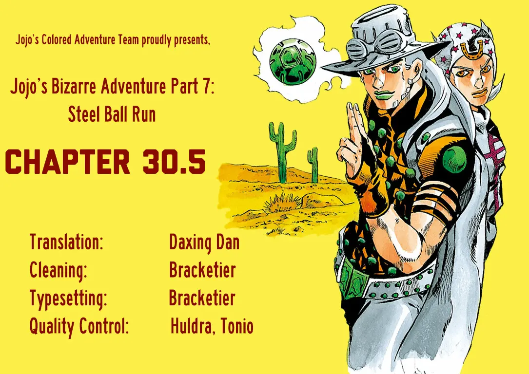 JoJo's Bizarre Adventure Steel Ball Run Colored Manga — Chapter 30.5 — Page 10