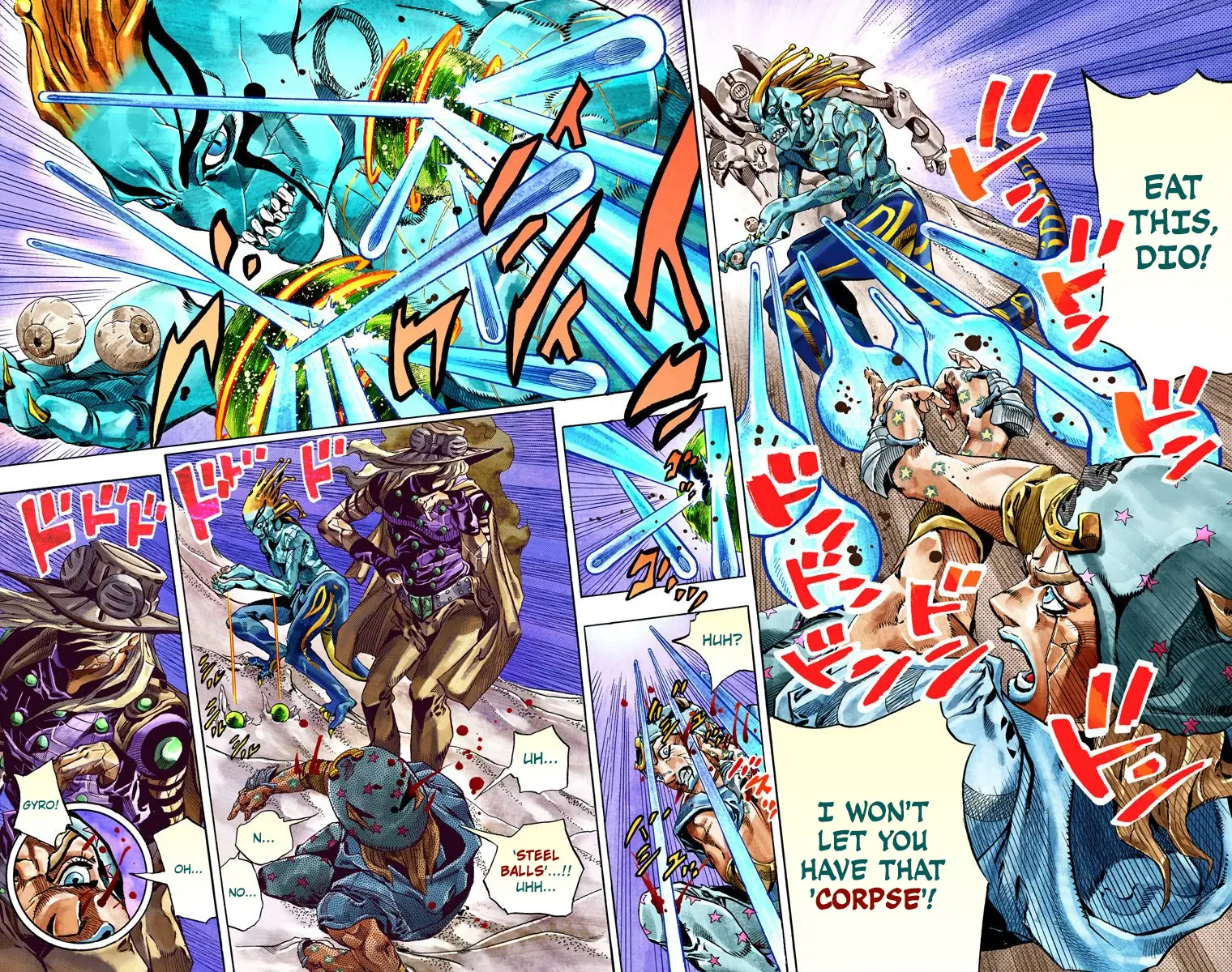 JoJo's Bizarre Adventure Steel Ball Run Colored Manga — Chapter 31 — Page 9