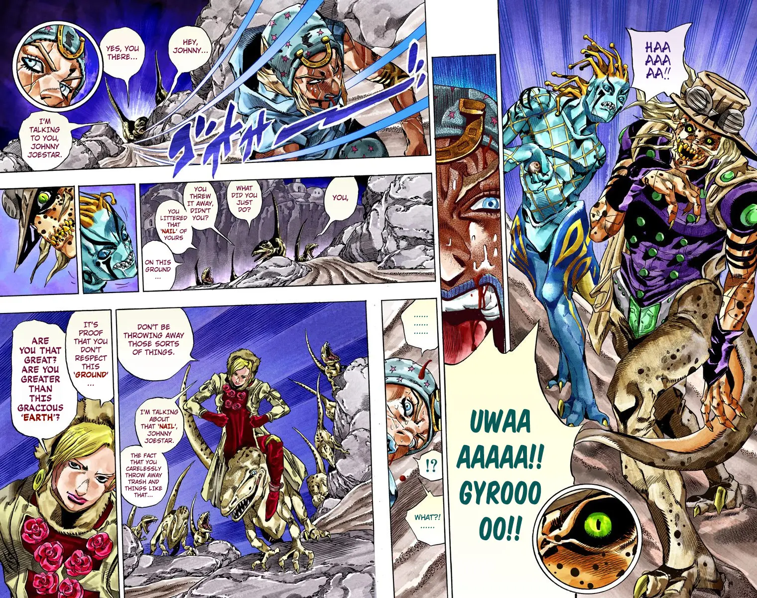 JoJo's Bizarre Adventure Steel Ball Run Colored Manga — Chapter 31 — Page 10