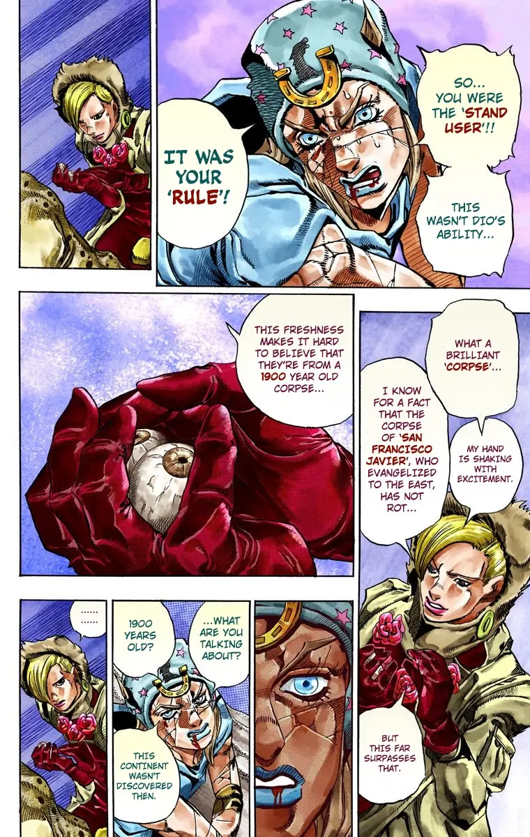 JoJo's Bizarre Adventure Steel Ball Run Colored Manga — Chapter 31 — Page 12