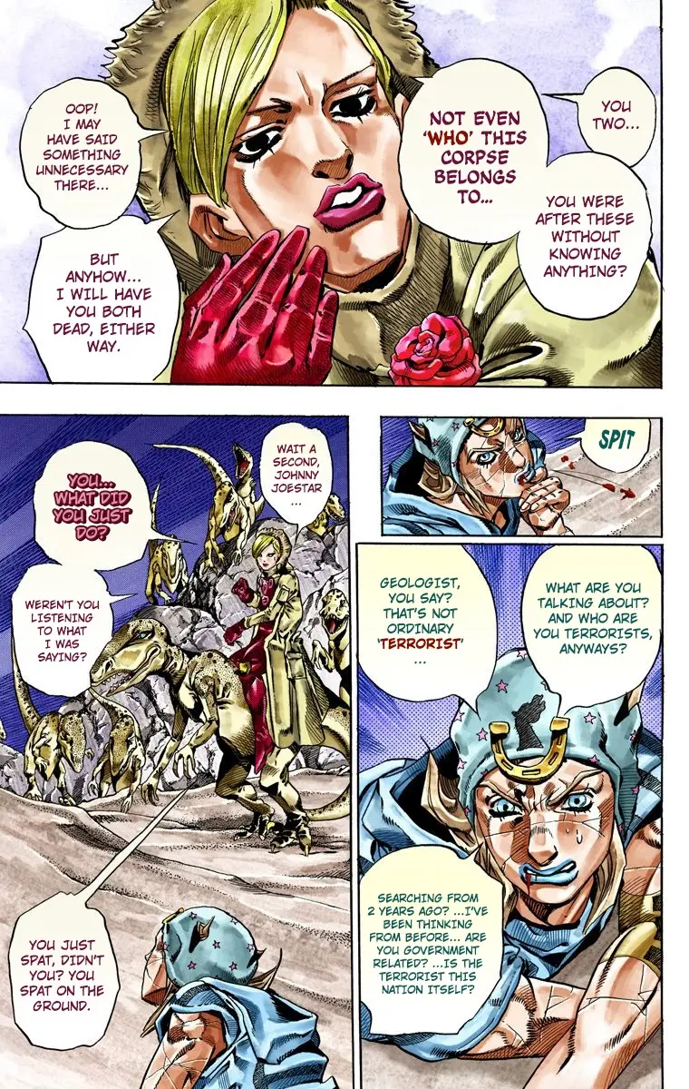 JoJo's Bizarre Adventure Steel Ball Run Colored Manga — Chapter 31 — Page 13