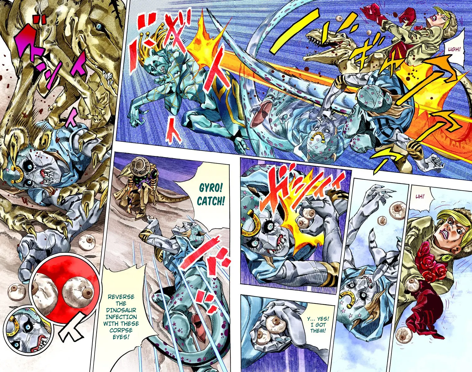 JoJo's Bizarre Adventure Steel Ball Run Colored Manga — Chapter 31 — Page 18