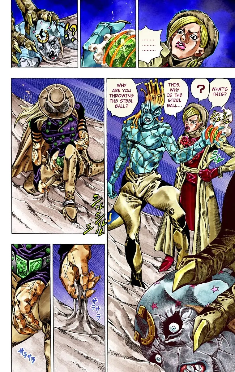 JoJo's Bizarre Adventure Steel Ball Run Colored Manga — Chapter 31 — Page 21