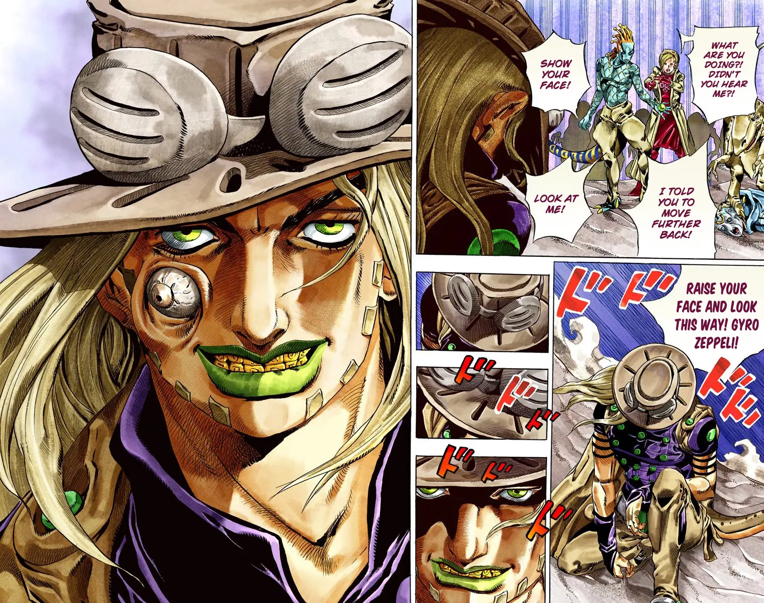 JoJo's Bizarre Adventure Steel Ball Run Colored Manga — Chapter 31 — Page 23