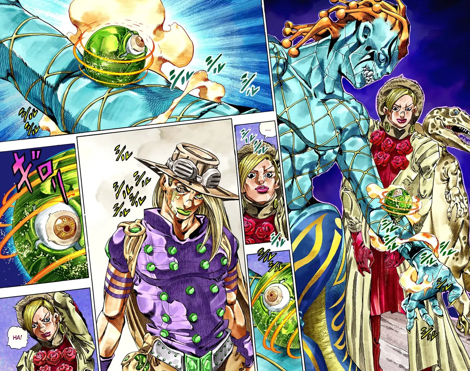JoJo's Bizarre Adventure Steel Ball Run Colored Manga — Chapter 31 — Page 28