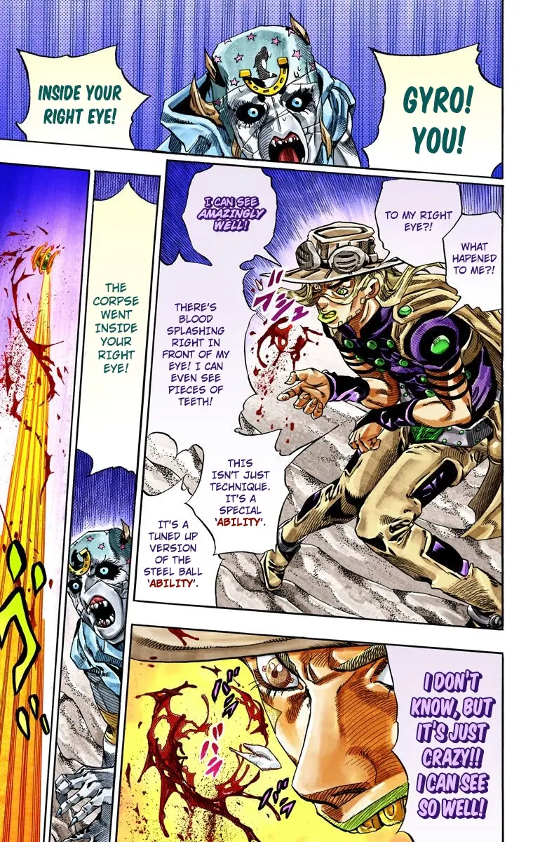JoJo's Bizarre Adventure Steel Ball Run Colored Manga — Chapter 31 — Page 30