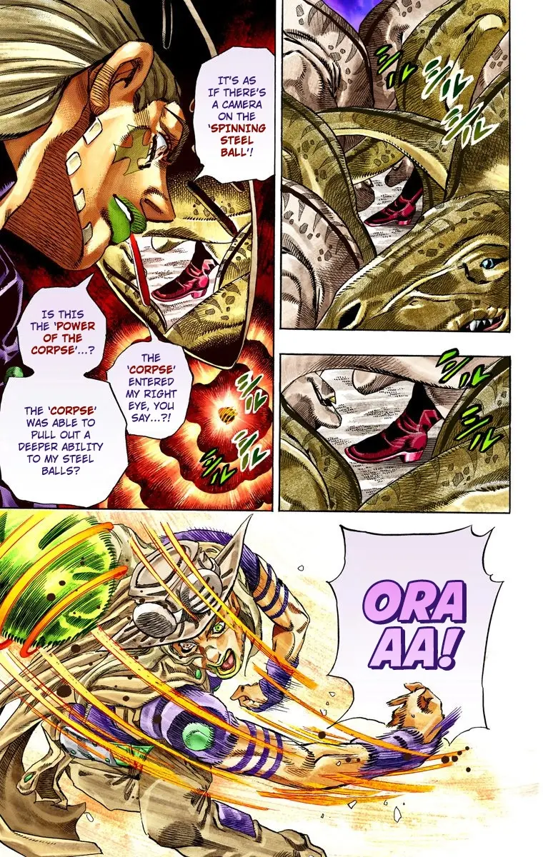 JoJo's Bizarre Adventure Steel Ball Run Colored Manga — Chapter 31 — Page 32