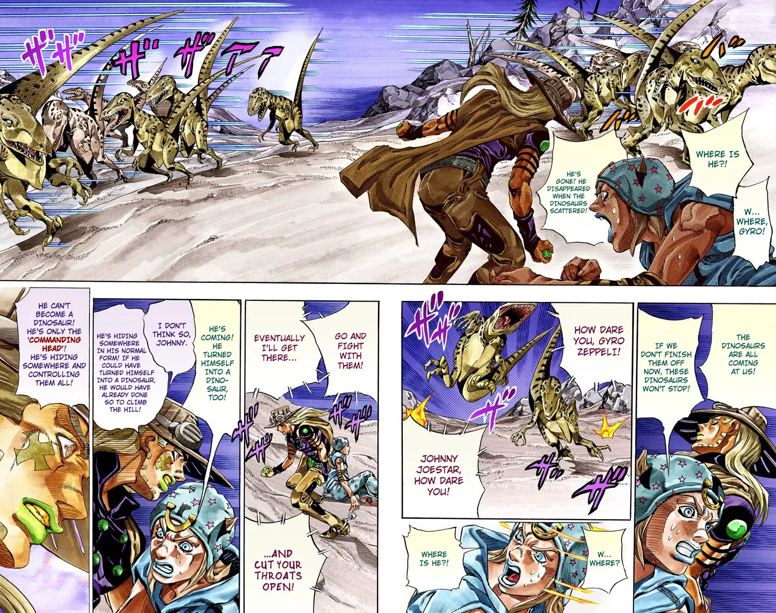 JoJo's Bizarre Adventure Steel Ball Run Colored Manga — Chapter 31 — Page 35