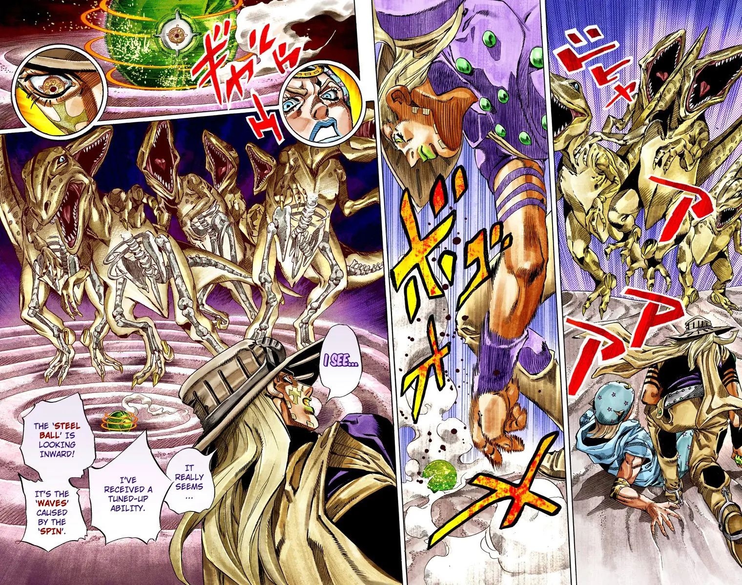 JoJo's Bizarre Adventure Steel Ball Run Colored Manga — Chapter 31 — Page 36