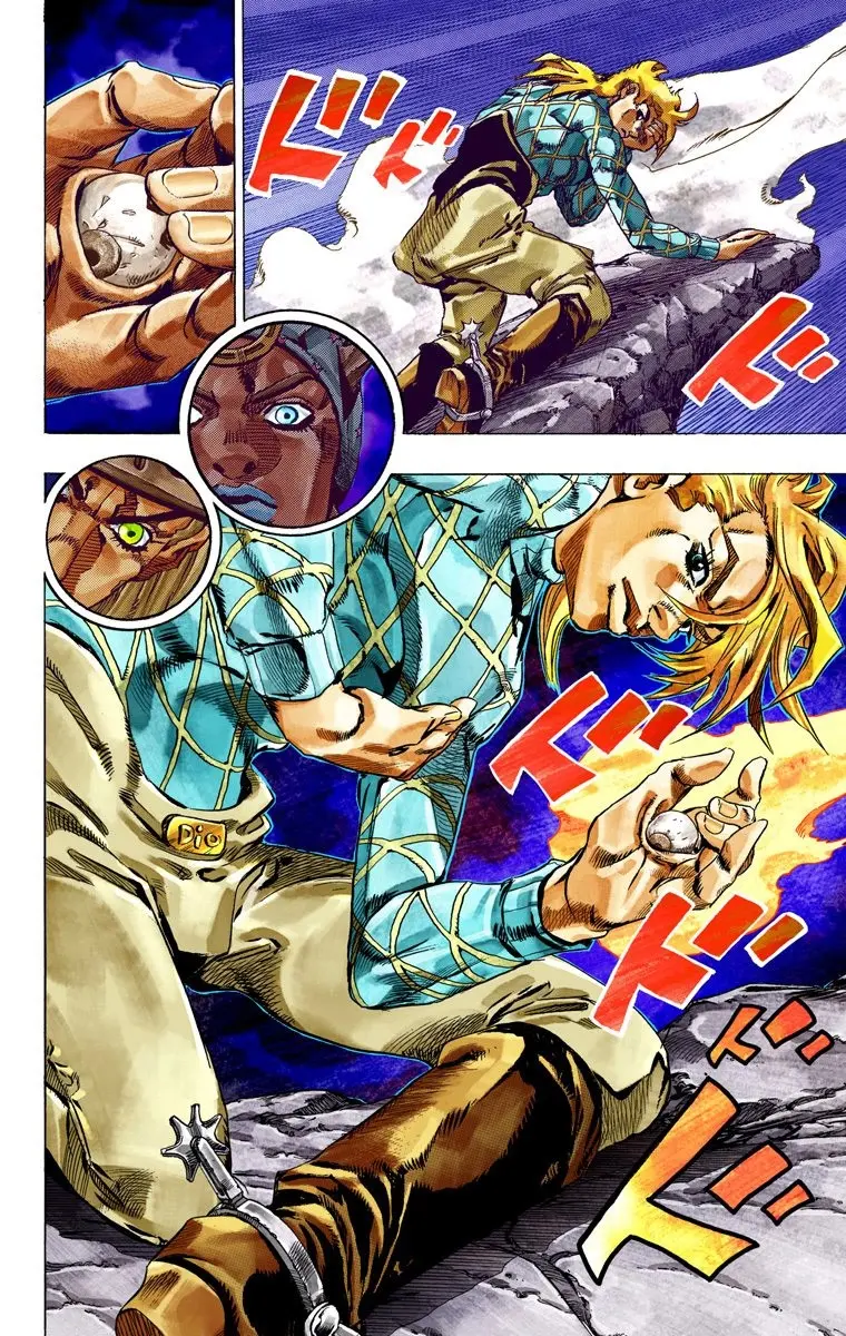 JoJo's Bizarre Adventure Steel Ball Run Colored Manga — Chapter 31 — Page 44