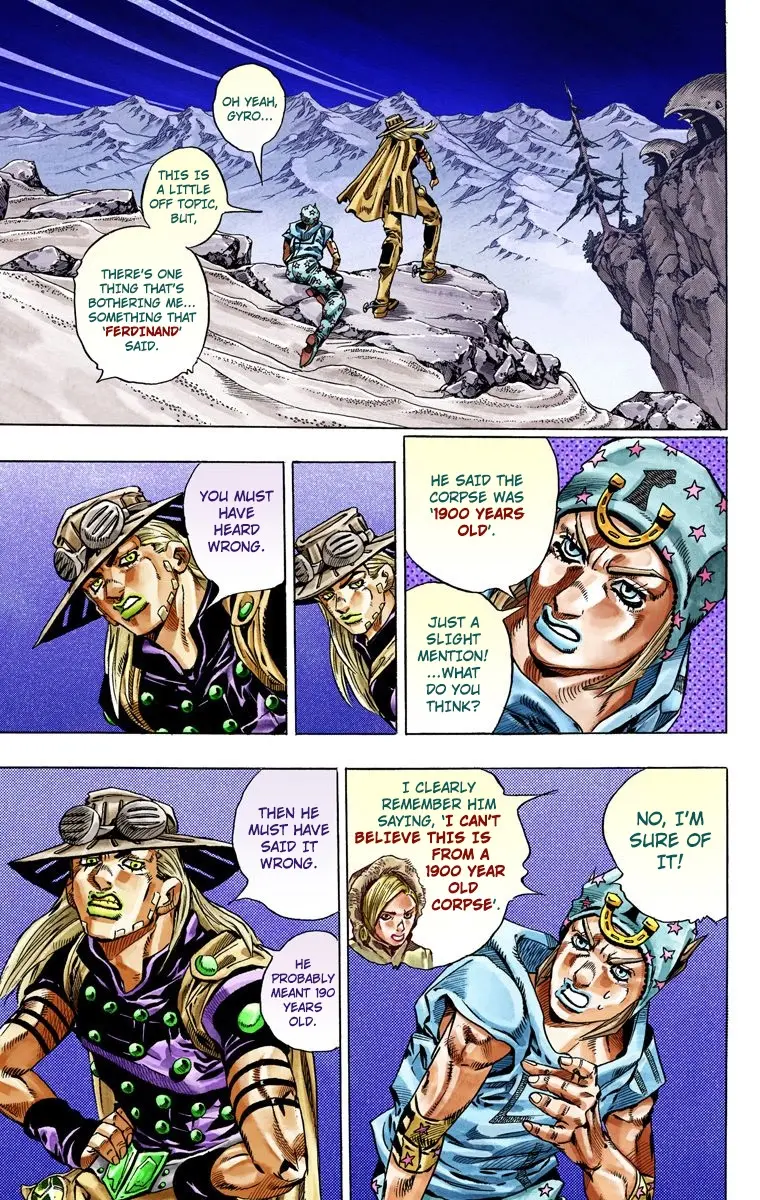 JoJo's Bizarre Adventure Steel Ball Run Colored Manga — Chapter 31 — Page 49