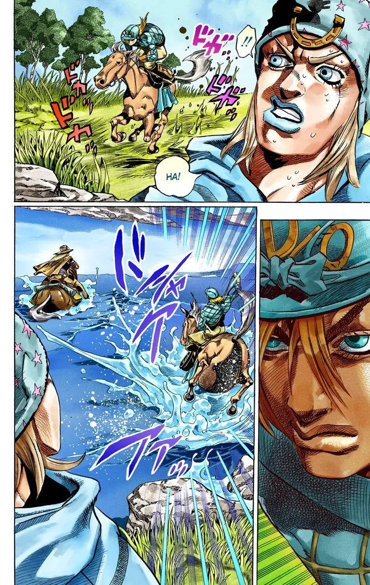 JoJo's Bizarre Adventure Steel Ball Run Colored Manga — Chapter 32 — Page 9
