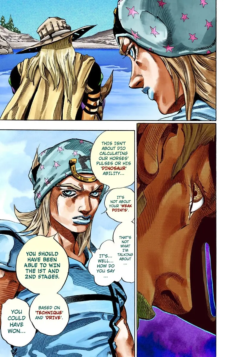 JoJo's Bizarre Adventure Steel Ball Run Colored Manga — Chapter 32 — Page 14