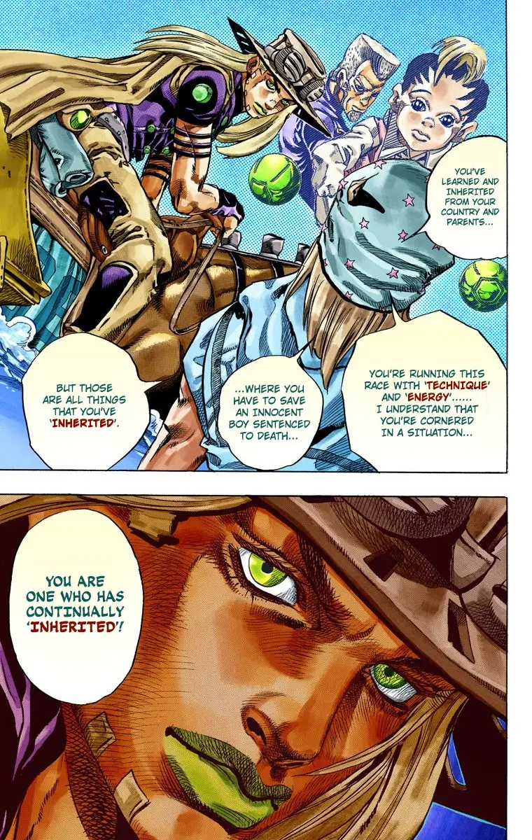 JoJo's Bizarre Adventure Steel Ball Run Colored Manga — Chapter 32 — Page 16