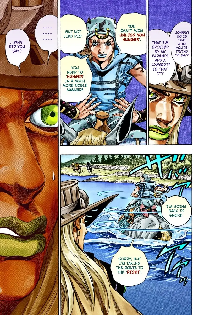 JoJo's Bizarre Adventure Steel Ball Run Colored Manga — Chapter 32 — Page 18