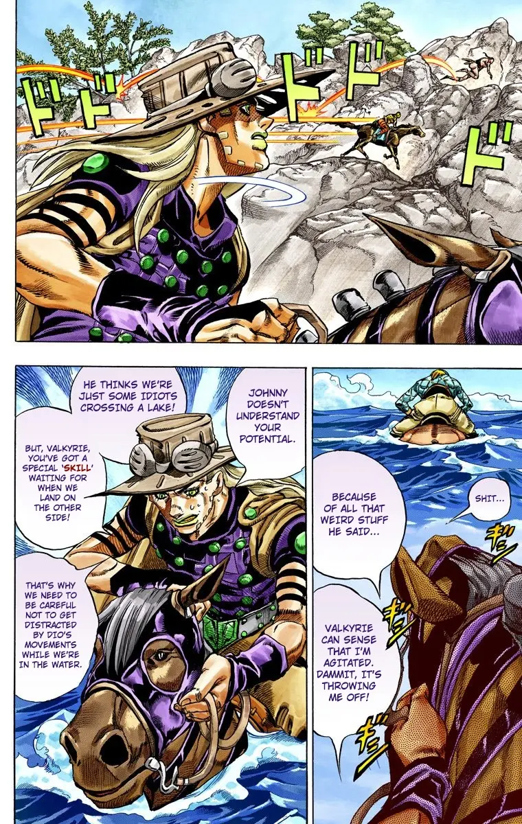 JoJo's Bizarre Adventure Steel Ball Run Colored Manga — Chapter 32 — Page 21