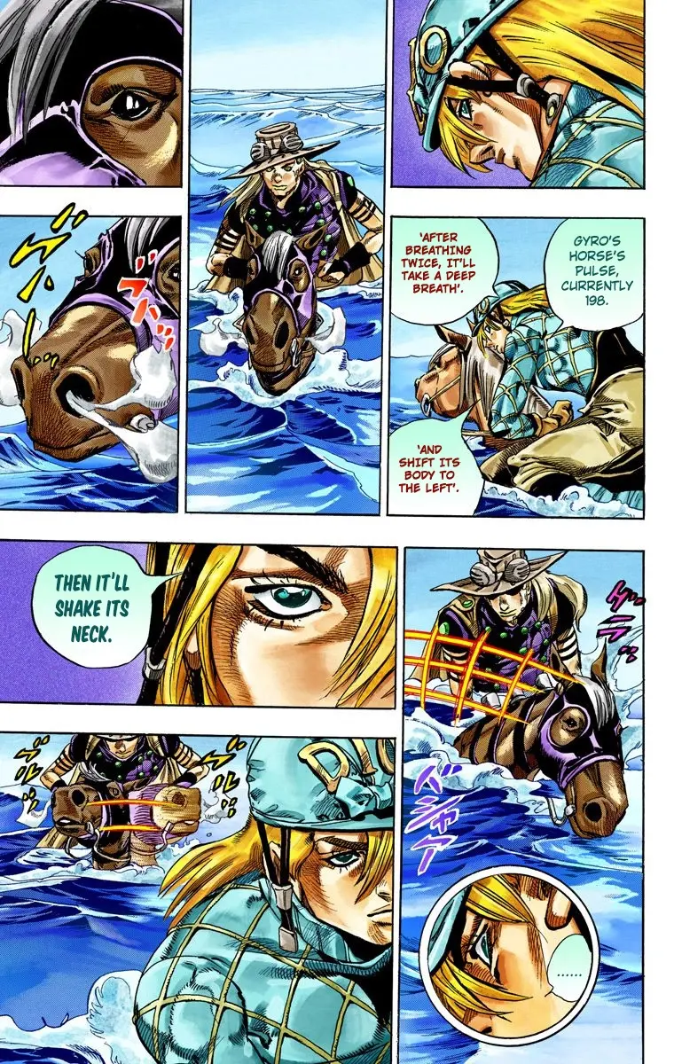 JoJo's Bizarre Adventure Steel Ball Run Colored Manga — Chapter 32 — Page 22