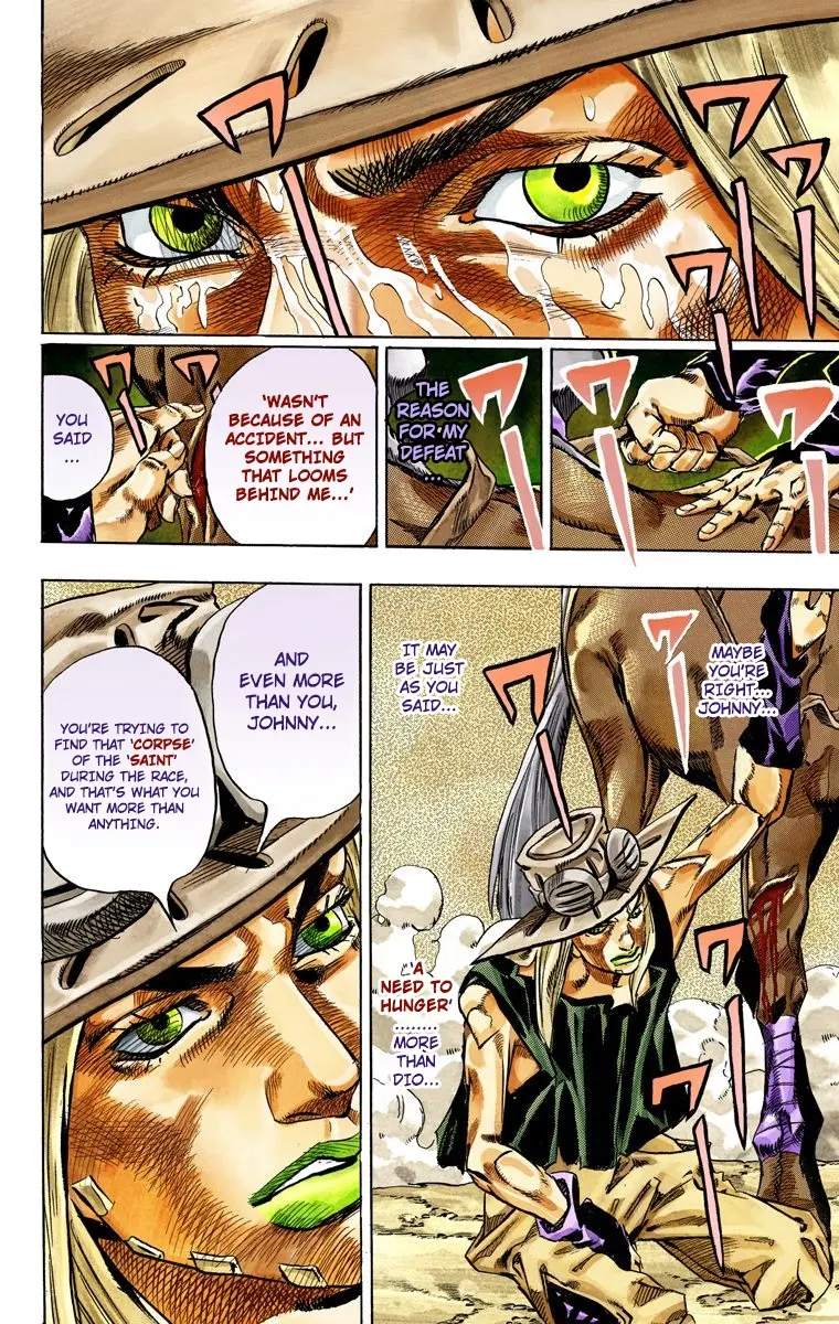 JoJo's Bizarre Adventure Steel Ball Run Colored Manga — Chapter 32 — Page 37