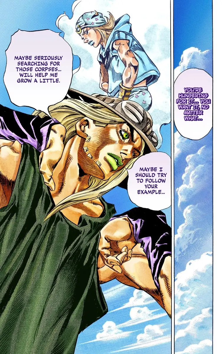 JoJo's Bizarre Adventure Steel Ball Run Colored Manga — Chapter 32 — Page 38