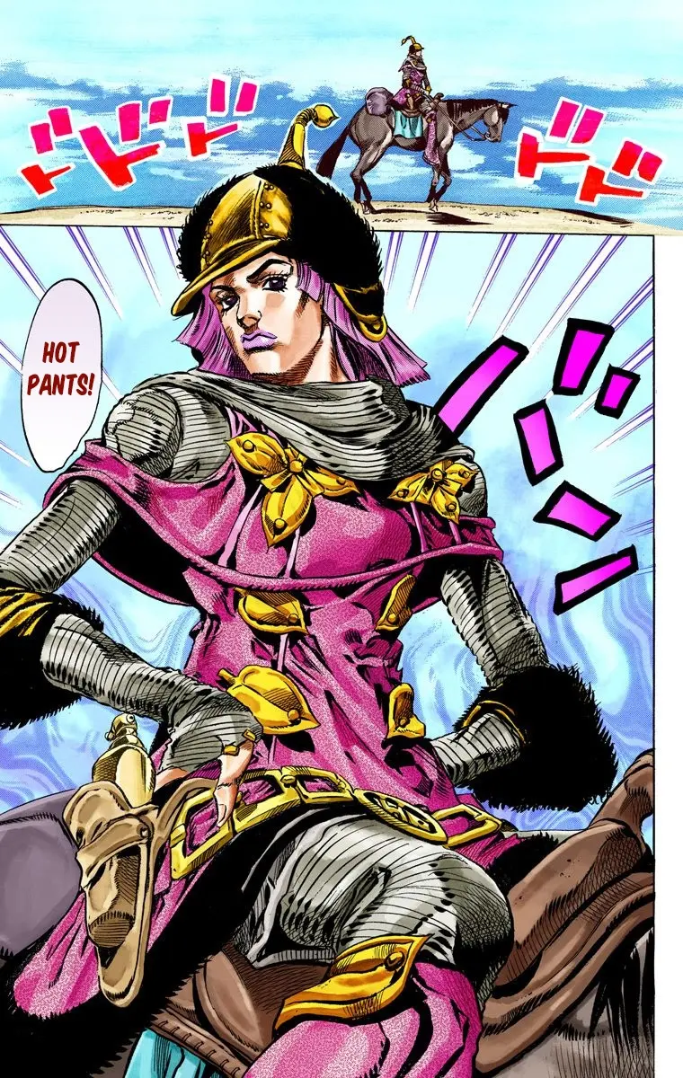 JoJo's Bizarre Adventure Steel Ball Run Colored Manga — Chapter 32 — Page 40