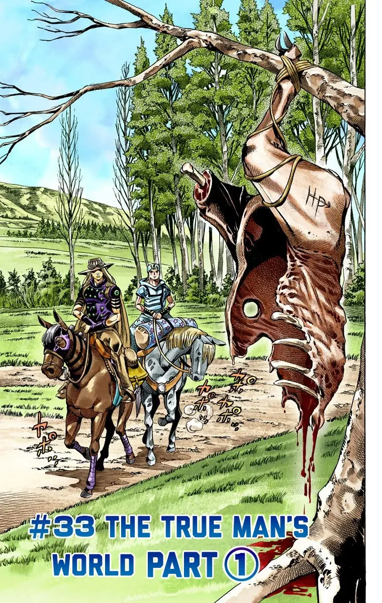 JoJo's Bizarre Adventure Steel Ball Run Colored Manga β Chapter 33 β Page 2