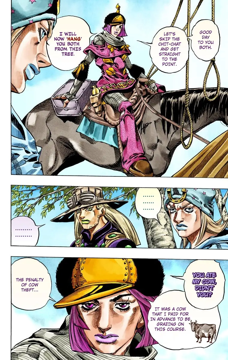 JoJo's Bizarre Adventure Steel Ball Run Colored Manga β Chapter 33 β Page 5