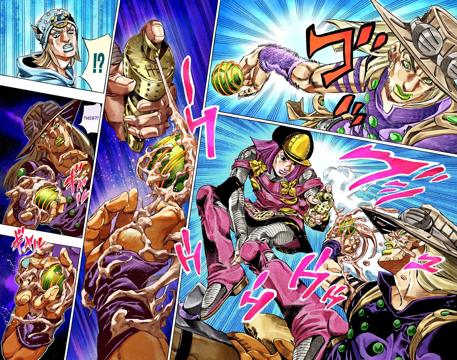 JoJo's Bizarre Adventure Steel Ball Run Colored Manga β Chapter 33 β Page 8