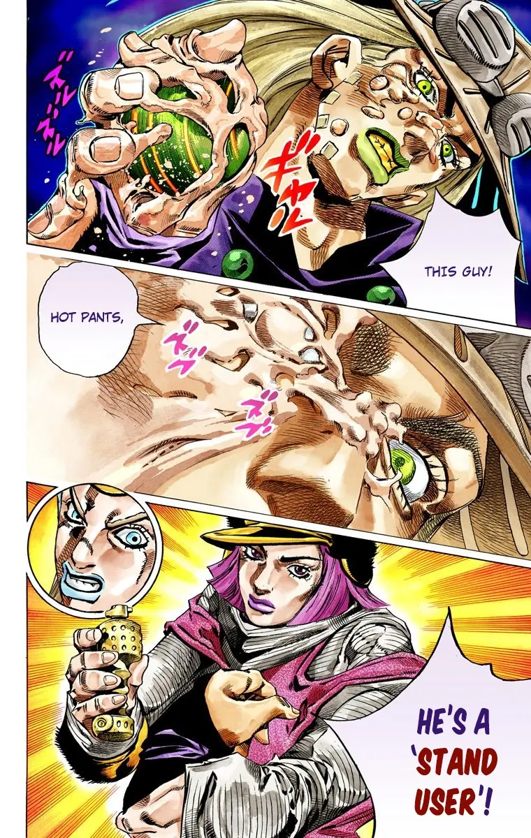 JoJo's Bizarre Adventure Steel Ball Run Colored Manga β Chapter 33 β Page 9