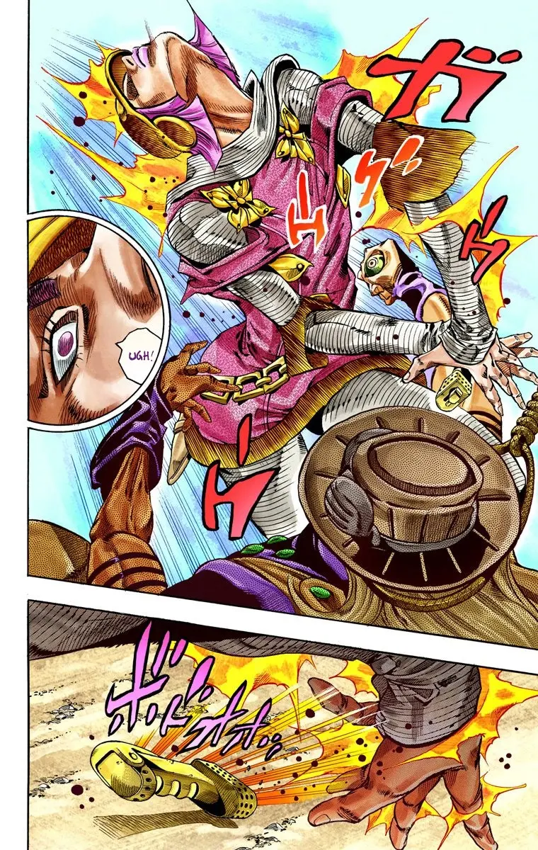 JoJo's Bizarre Adventure Steel Ball Run Colored Manga β Chapter 33 β Page 15