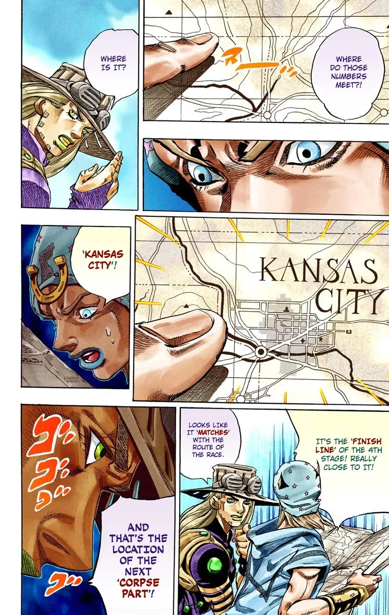 JoJo's Bizarre Adventure Steel Ball Run Colored Manga β Chapter 33 β Page 25