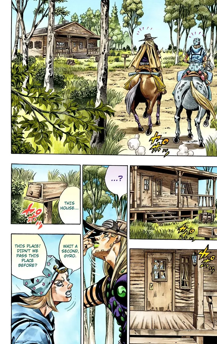 JoJo's Bizarre Adventure Steel Ball Run Colored Manga β Chapter 33 β Page 27