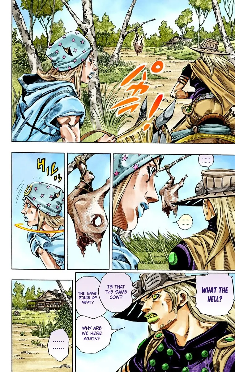 JoJo's Bizarre Adventure Steel Ball Run Colored Manga β Chapter 33 β Page 31