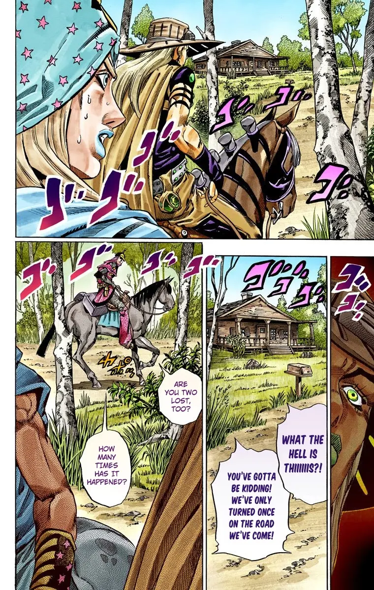 JoJo's Bizarre Adventure Steel Ball Run Colored Manga β Chapter 33 β Page 33
