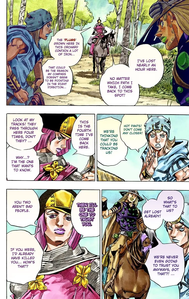 JoJo's Bizarre Adventure Steel Ball Run Colored Manga β Chapter 33 β Page 35
